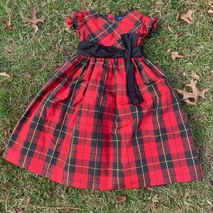 Girls Ralph Lauren Christmas dress